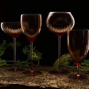 Quinn Amber White Wine Glasses, Set of 2