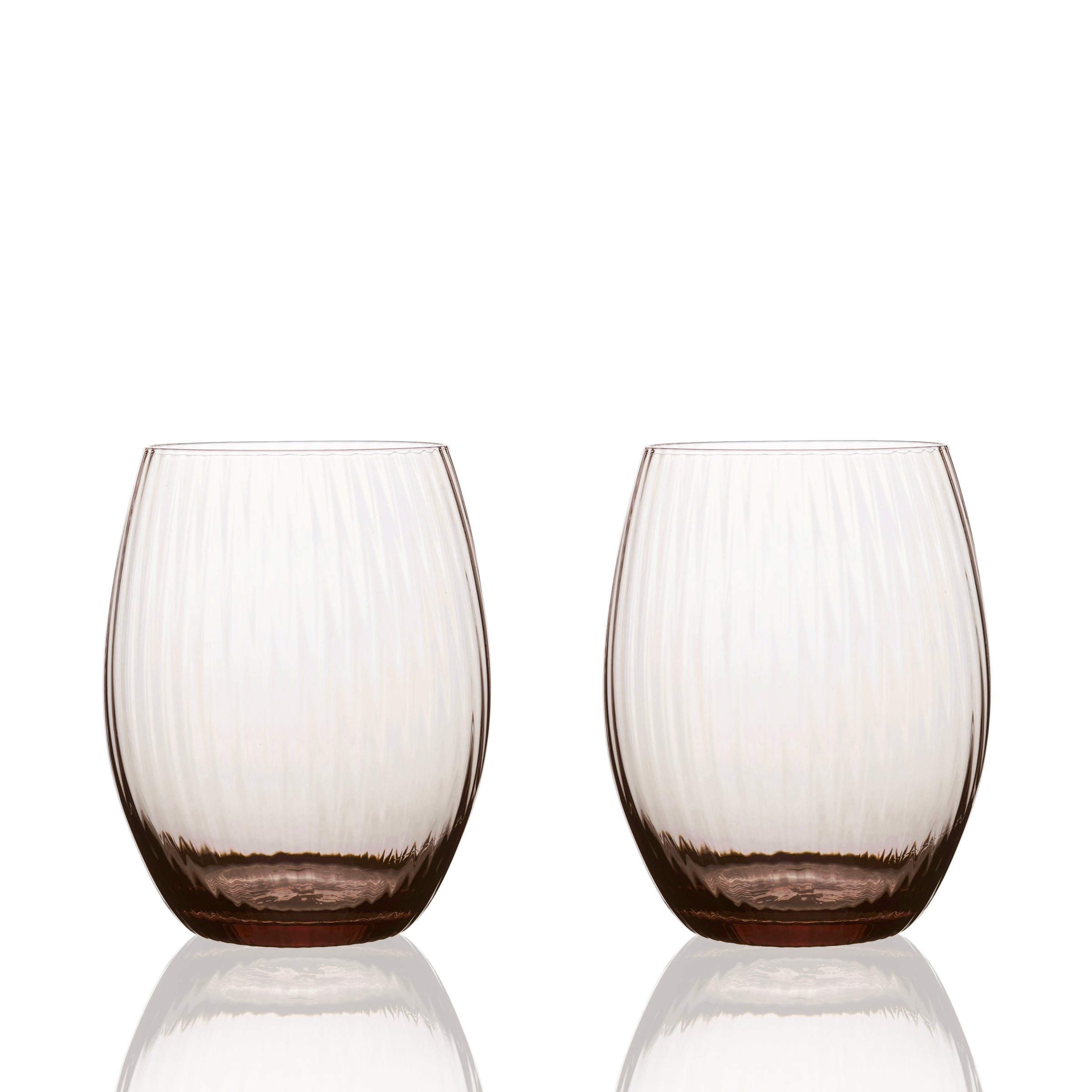 Quinn Mocha Tumblers Set of 2 - Caskata