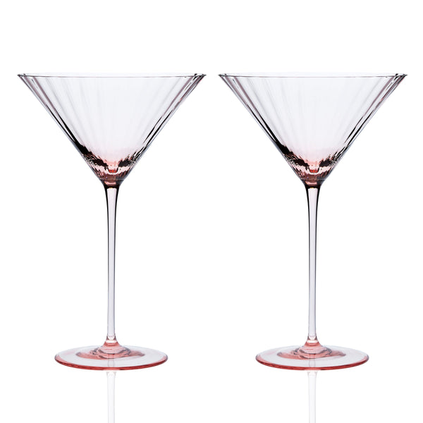 Quinn Rose Martini Glasses, Set of 2