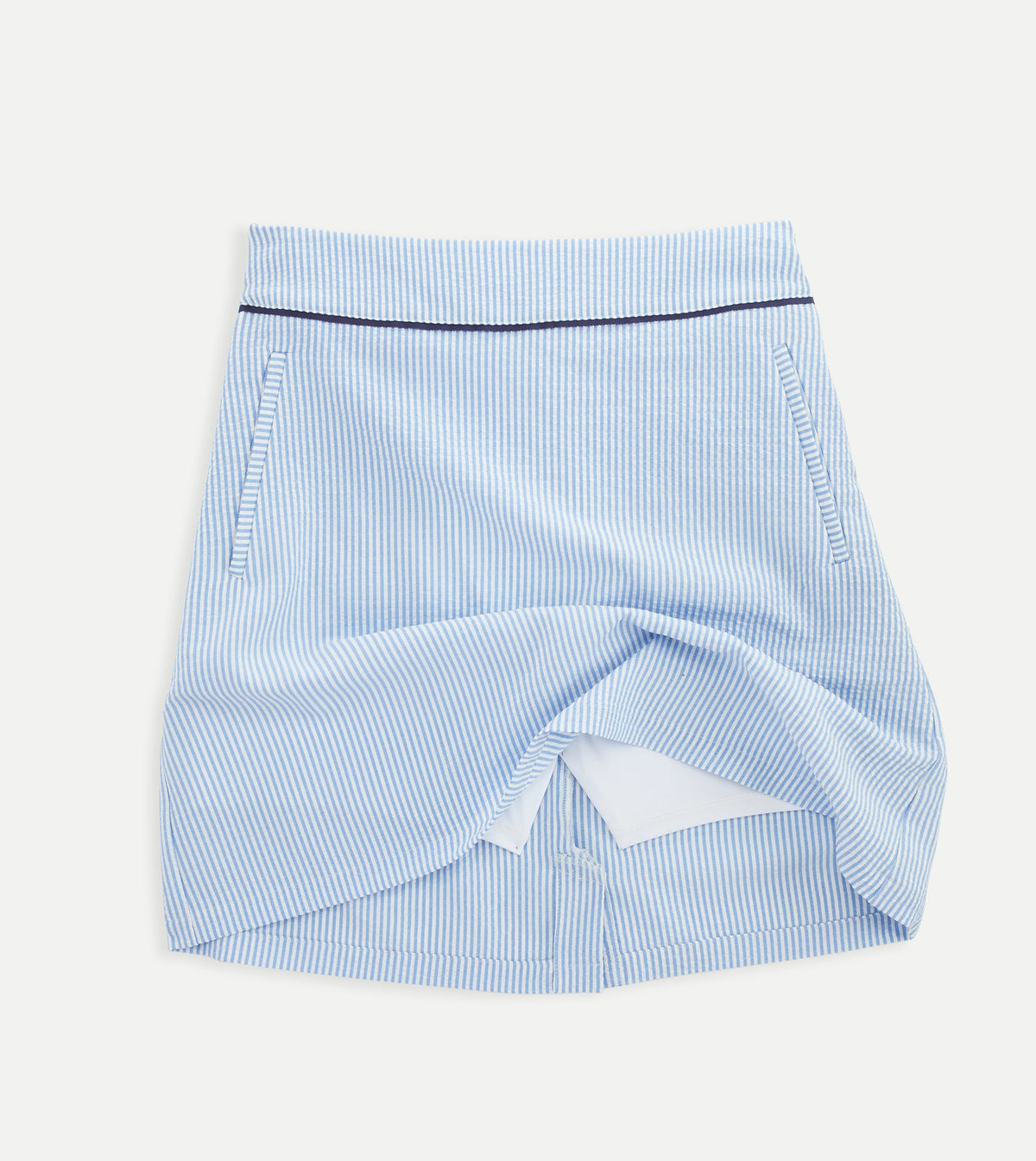 Color: Blue Seersucker
