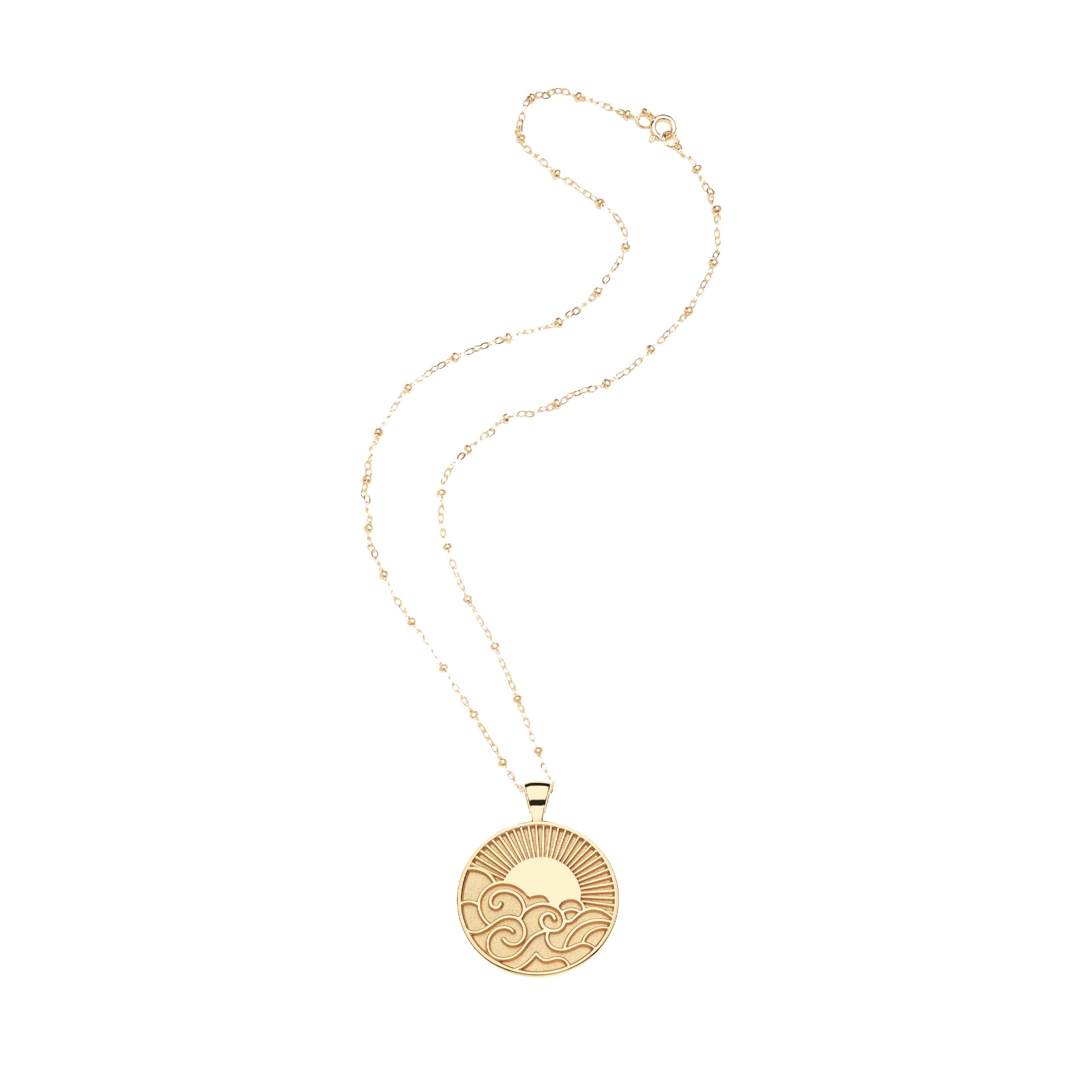 Wanderlust JW Original Pendant Coin Necklace