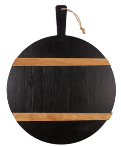 Black Round Mod Charcuterie Board