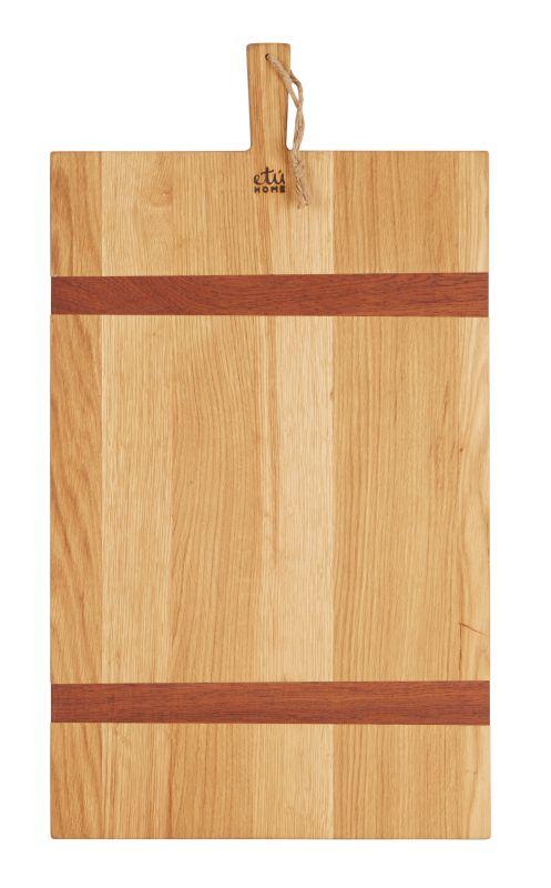 Rectangle Oak Charcuterie Board