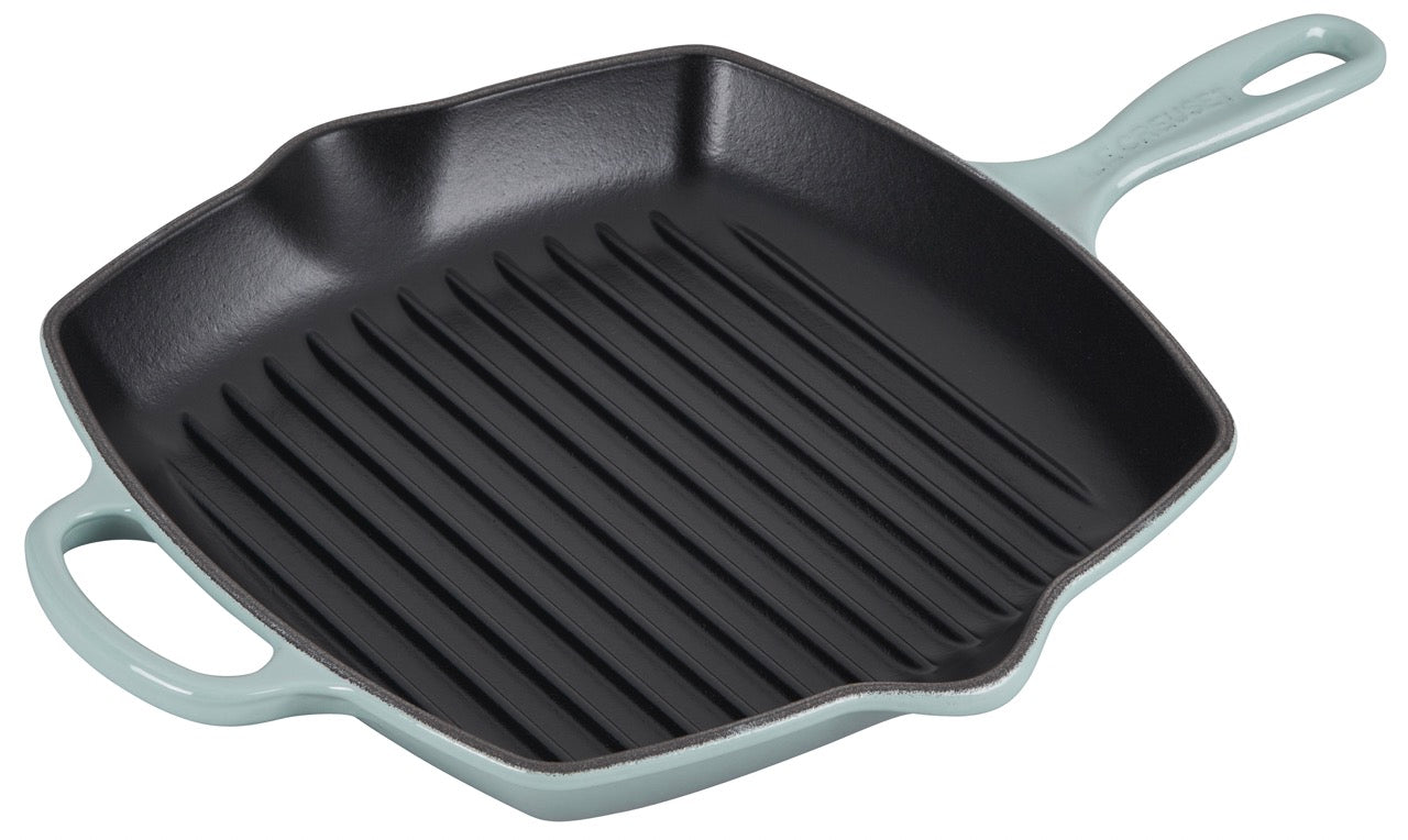 Signature Square Skillet Grill in Sea Salt