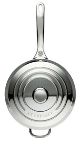 3.5 qt. Saucier Pan with Lid & Helper Handle