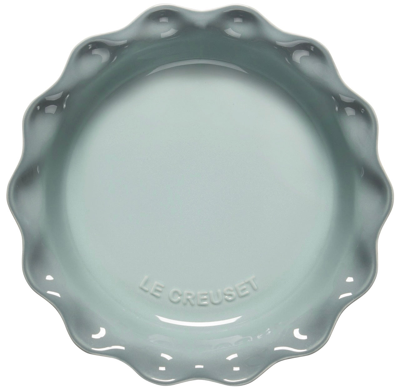 Heritage Pie Dish in Sea Salt