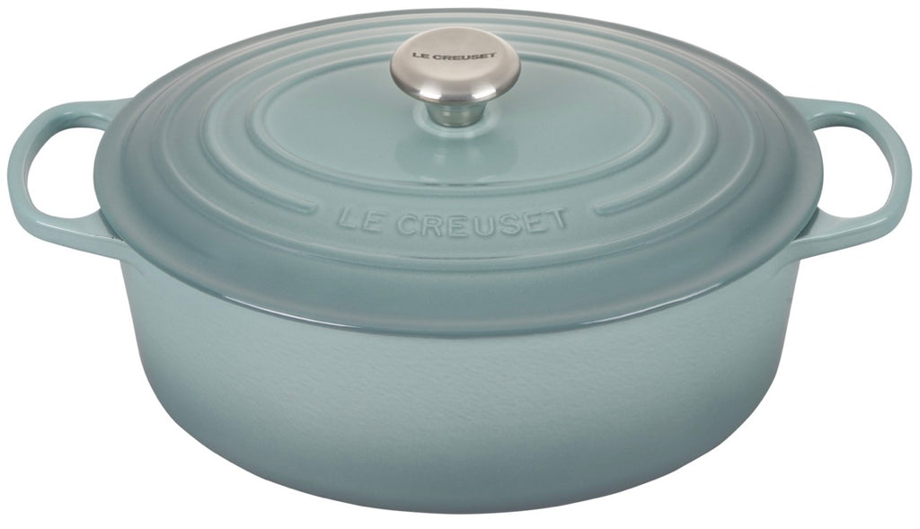 Signature Oval Dutch Oven in Sea Salt