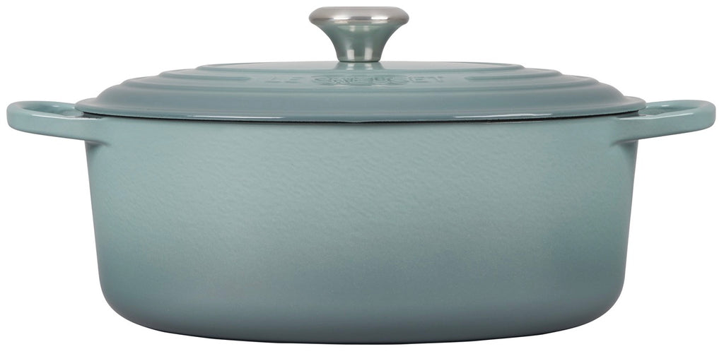 New Le Creuset Enameled Cast Iron Bread Oven In Sea Salt Green