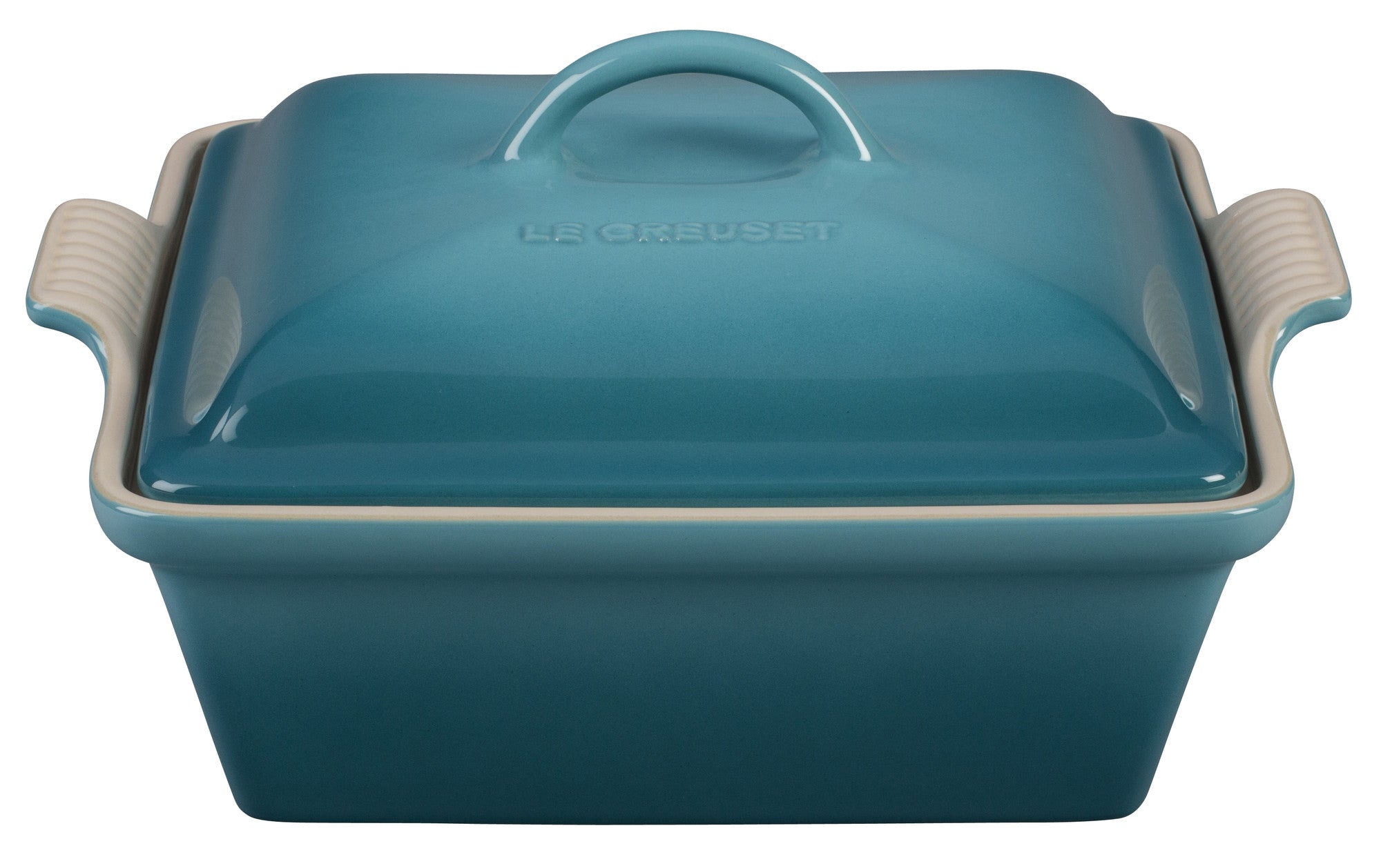 Heritage Shallow Square Covered Casserole