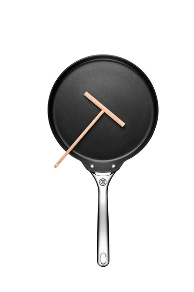 Toughened Nonstick PRO 11" Crepe Pan with Rateau