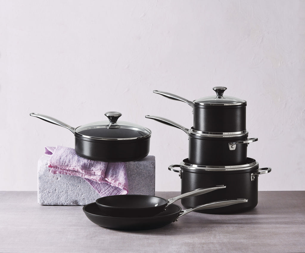  Styled Settings Pink Pots and Pans Set Nonstick - 15