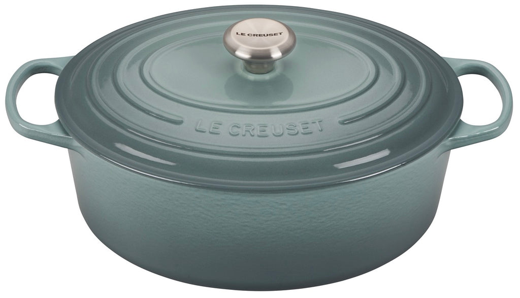 Signature Oval Dutch Oven in Sea Salt