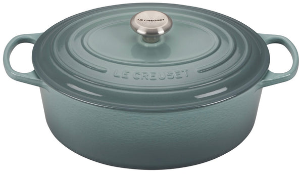 Signature Oval Dutch Oven in Sea Salt