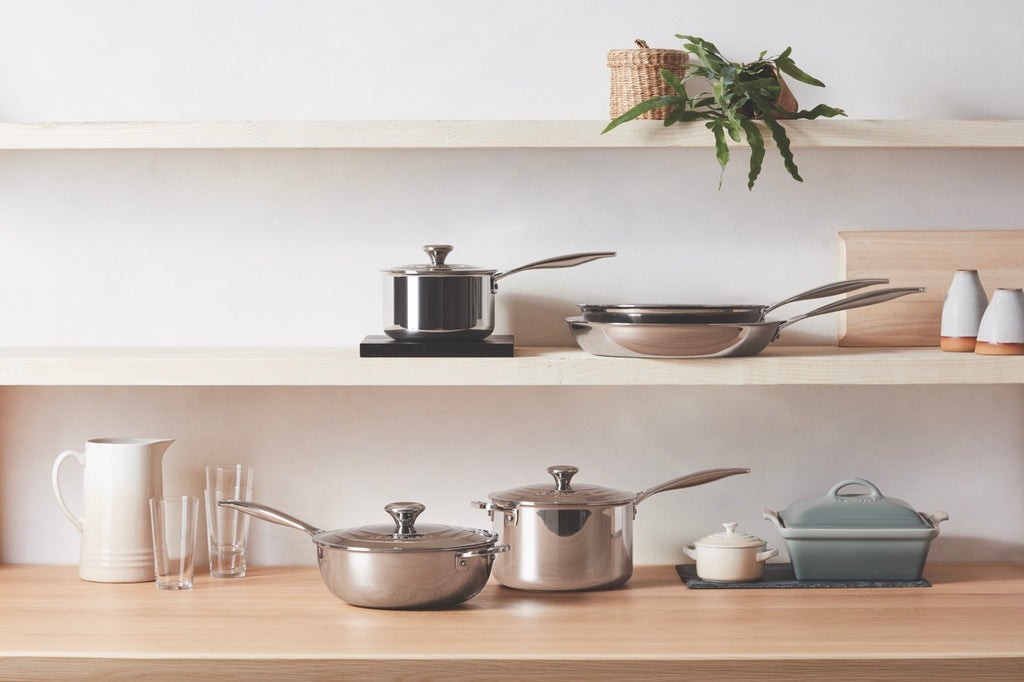 3.5 qt. Saucier Pan with Lid & Helper Handle