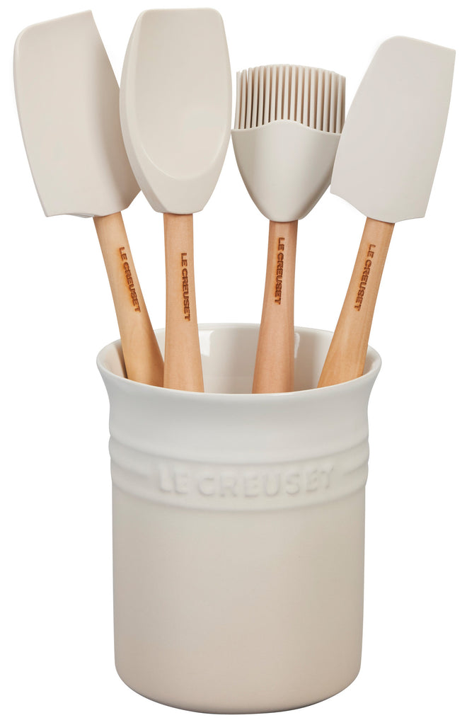 Le Creuset Craft Series 5-Piece Utensil Set - White