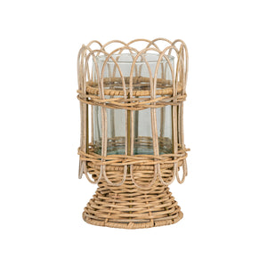 Provence Rattan Whitewash Medium Hurricane