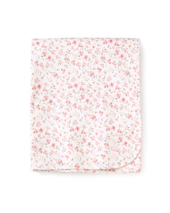100% Pima Cotton Dorset Floral Baby Blanket