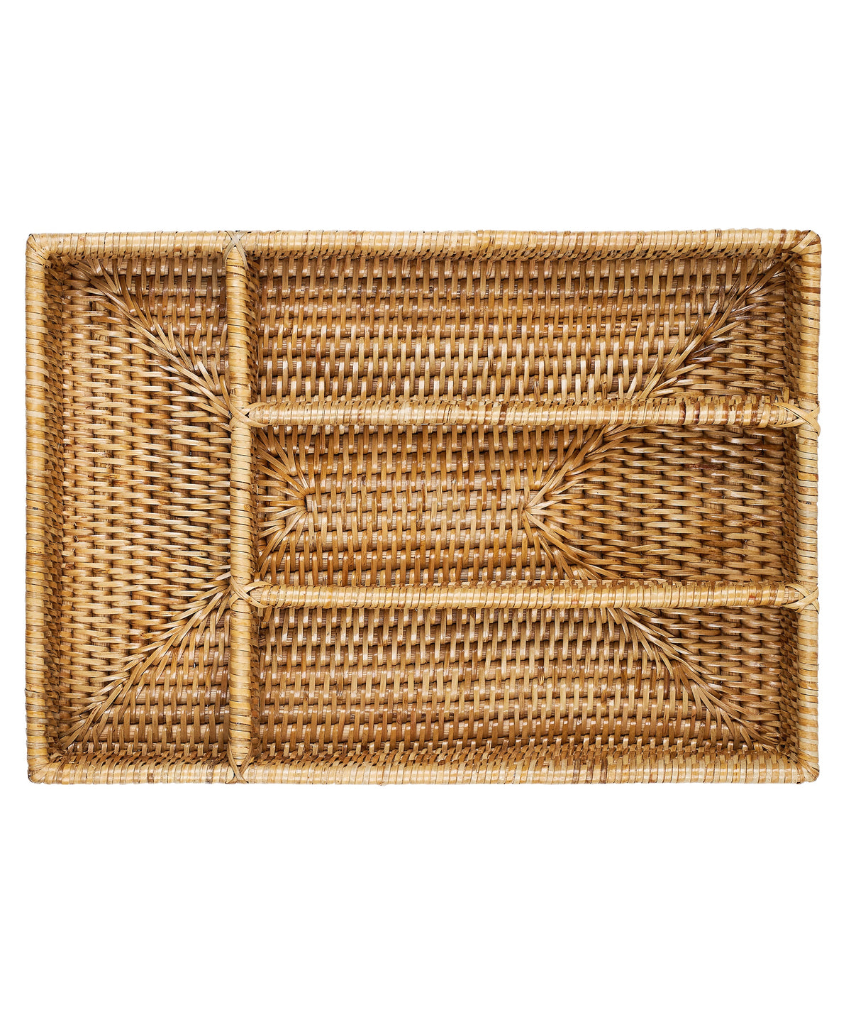 Rattan Cutlery Tray in Natural