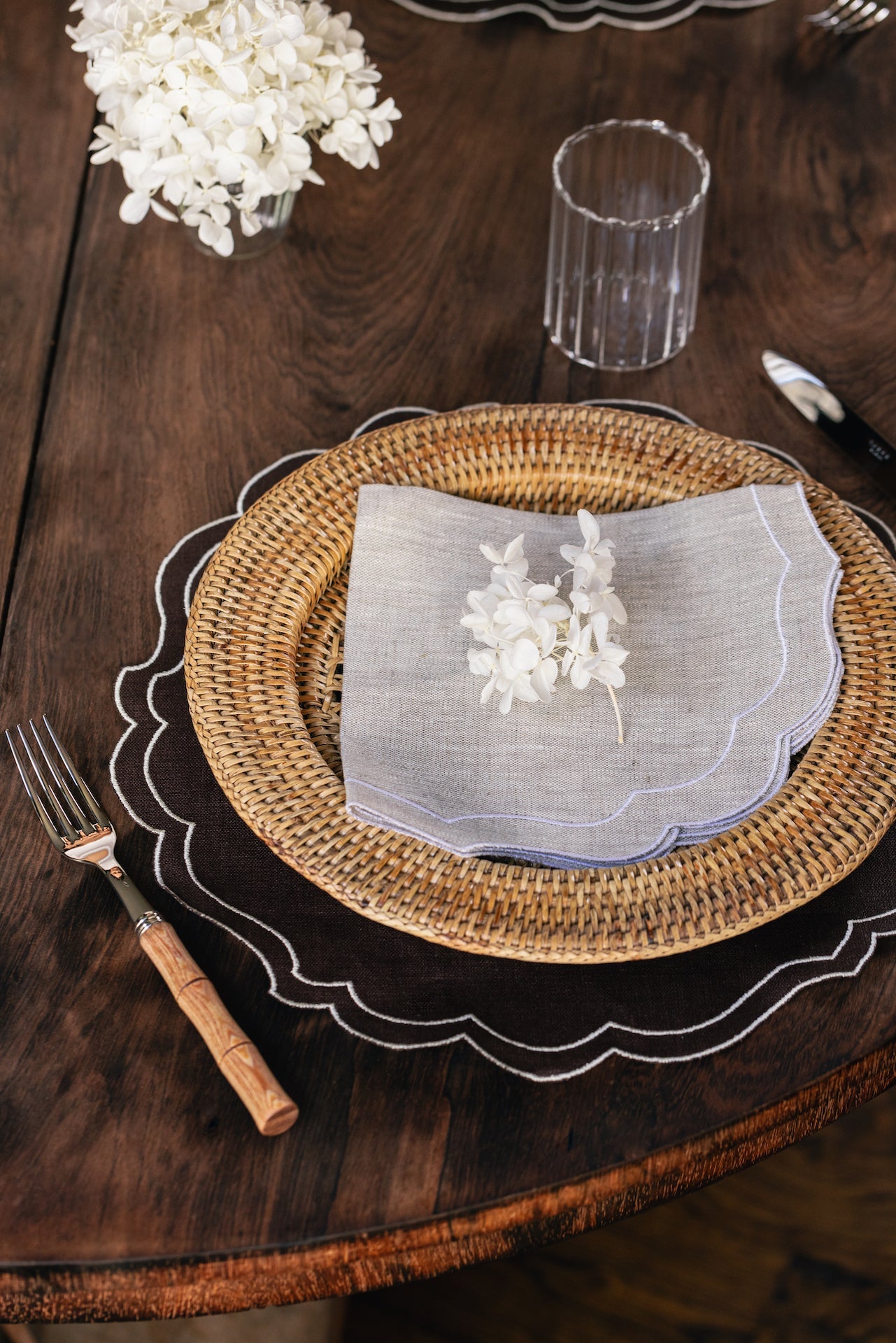 Rattan Charger Plate