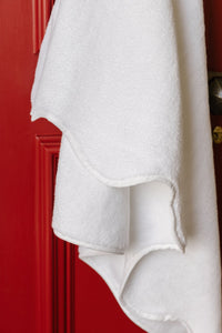 Amelia Scalloped Bath Towels