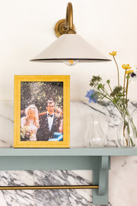 Bianca Photo Frame in Citrine