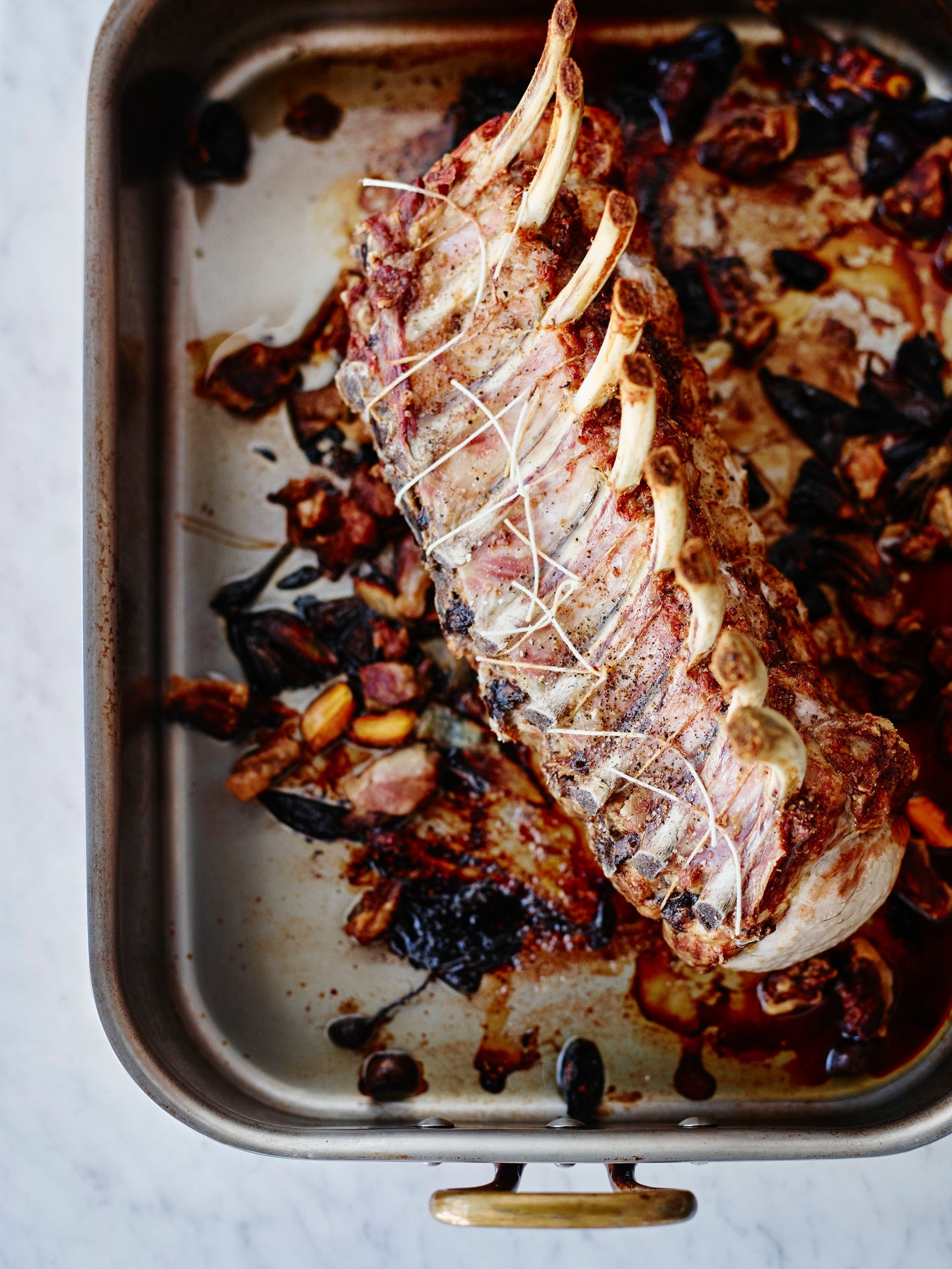 Copper Rectangular Roasting Pan - 35 cm