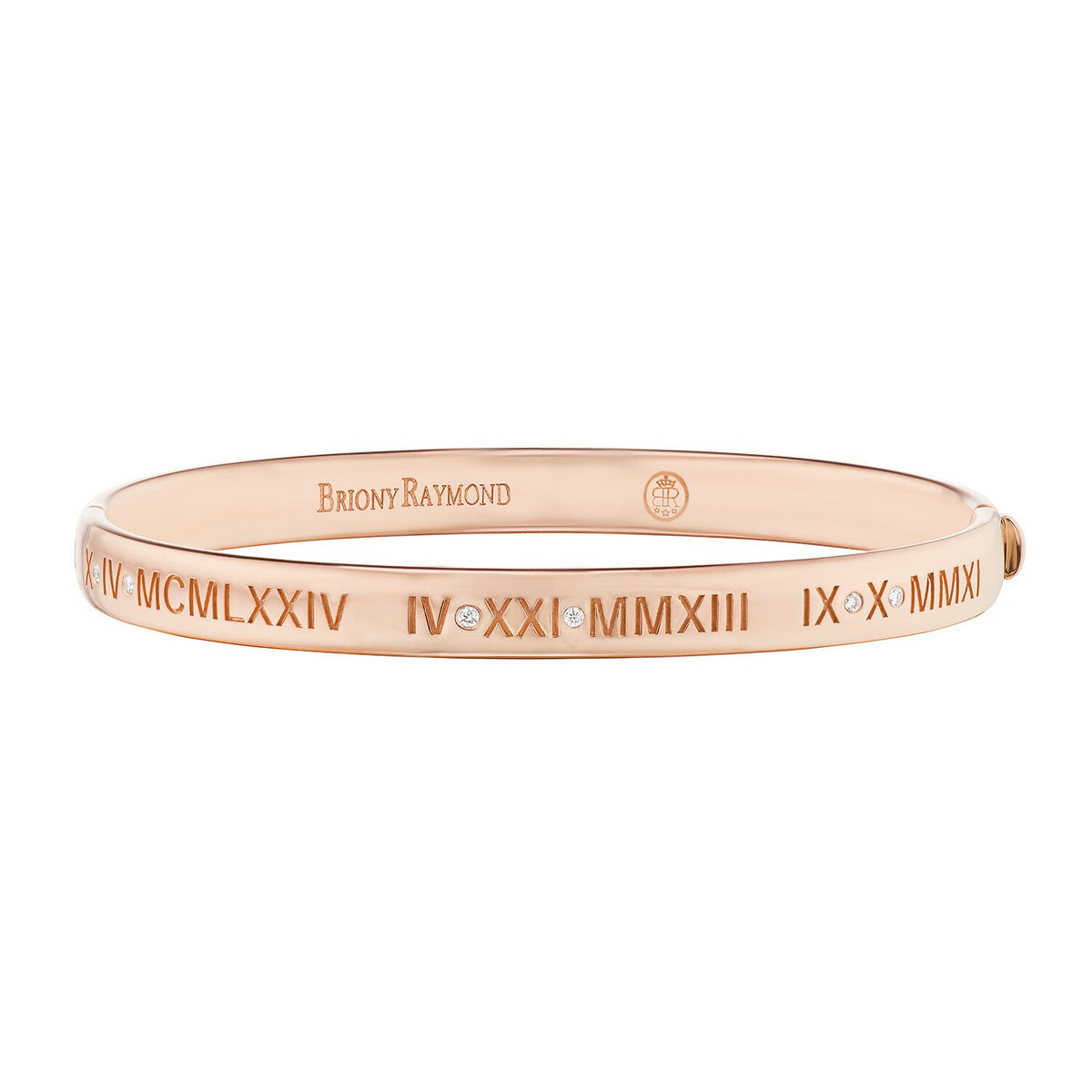 Roman Numeral Story Bangle