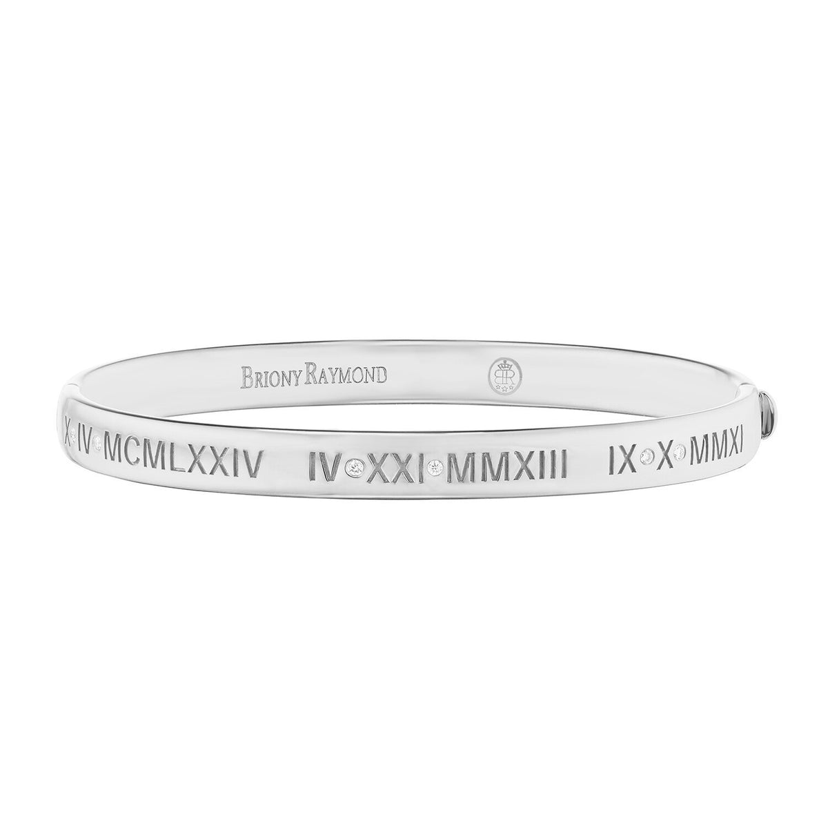 Roman Numeral Story Bangle