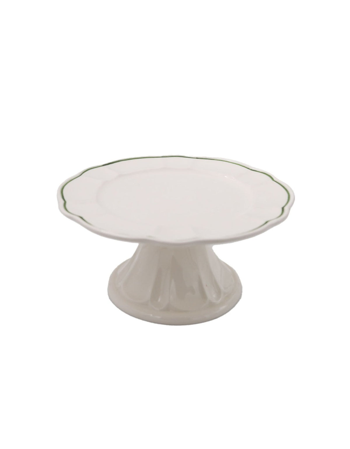 Romilly Small Cake Stand, Green - Skye McAlpine Tavola