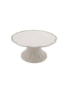 Romilly Small Cake Stand, Green - Skye McAlpine Tavola