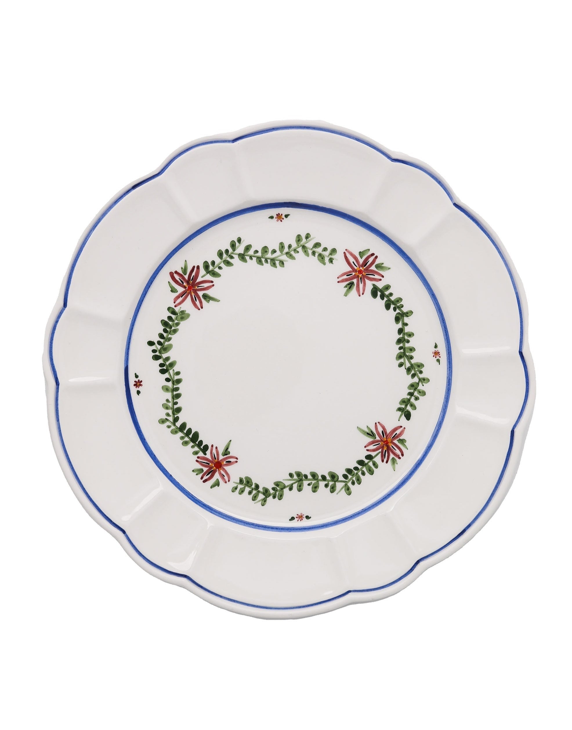 Arcadia Dinner Plate, Blue - Skye McAlpine Tavola