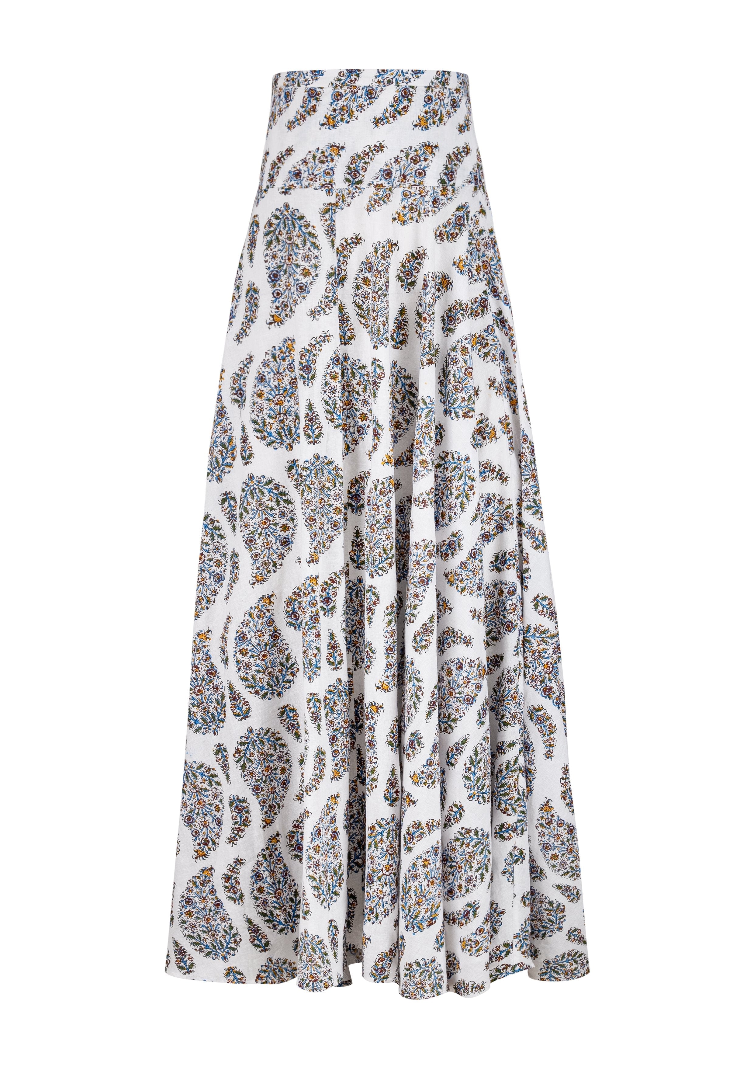 Baran Skirt - Paisley Bottoms - Skirts Rosewater House 