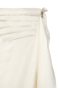 Golestan Ruffle Skirt - Ivory Bottoms - Skirts Rosewater House 