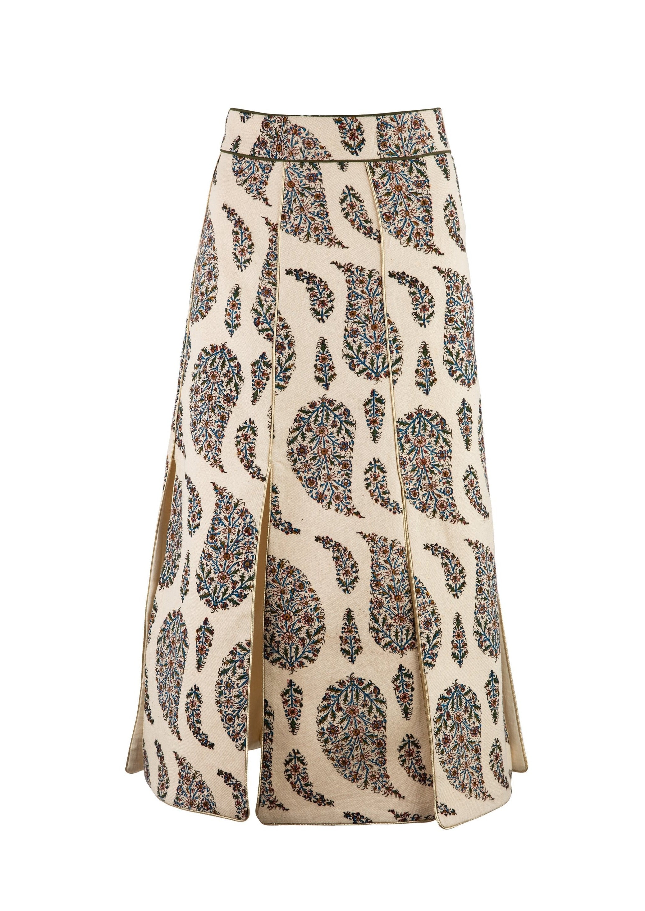 Shalimar Skirt- Ghalamkar Sets & Separates - Top & Skirt Rosewater House 