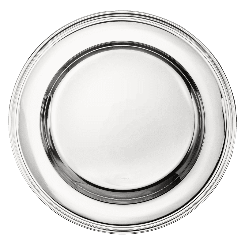 Albi Silver-Plated Round Platter