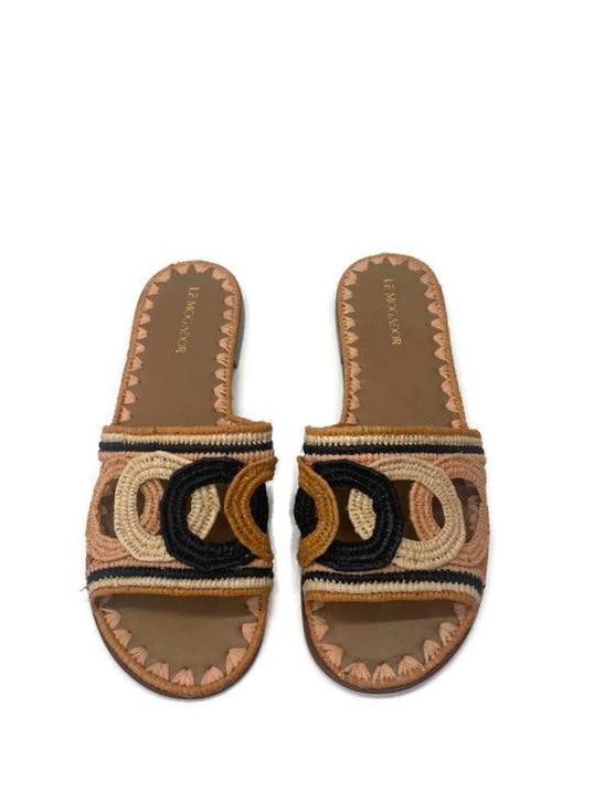 Ortigia Sandal in Cognac Palette