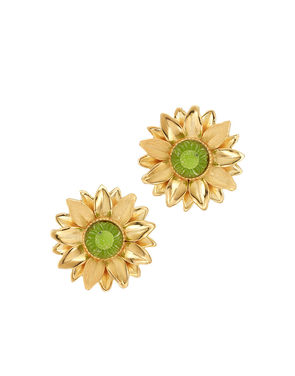 Limoncello Mini Earrings in Jade