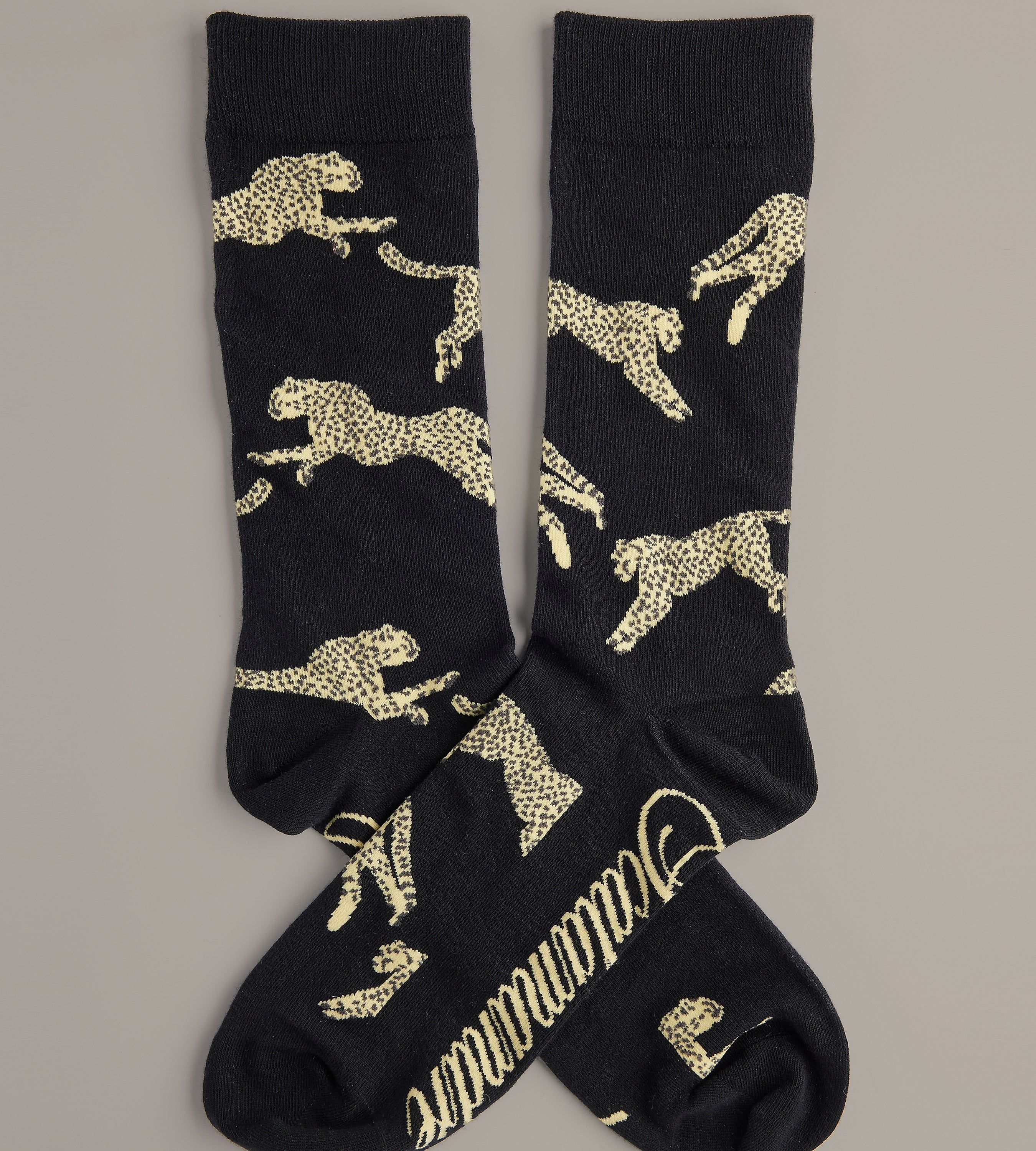 Men’s Leaping Cheetah Socks