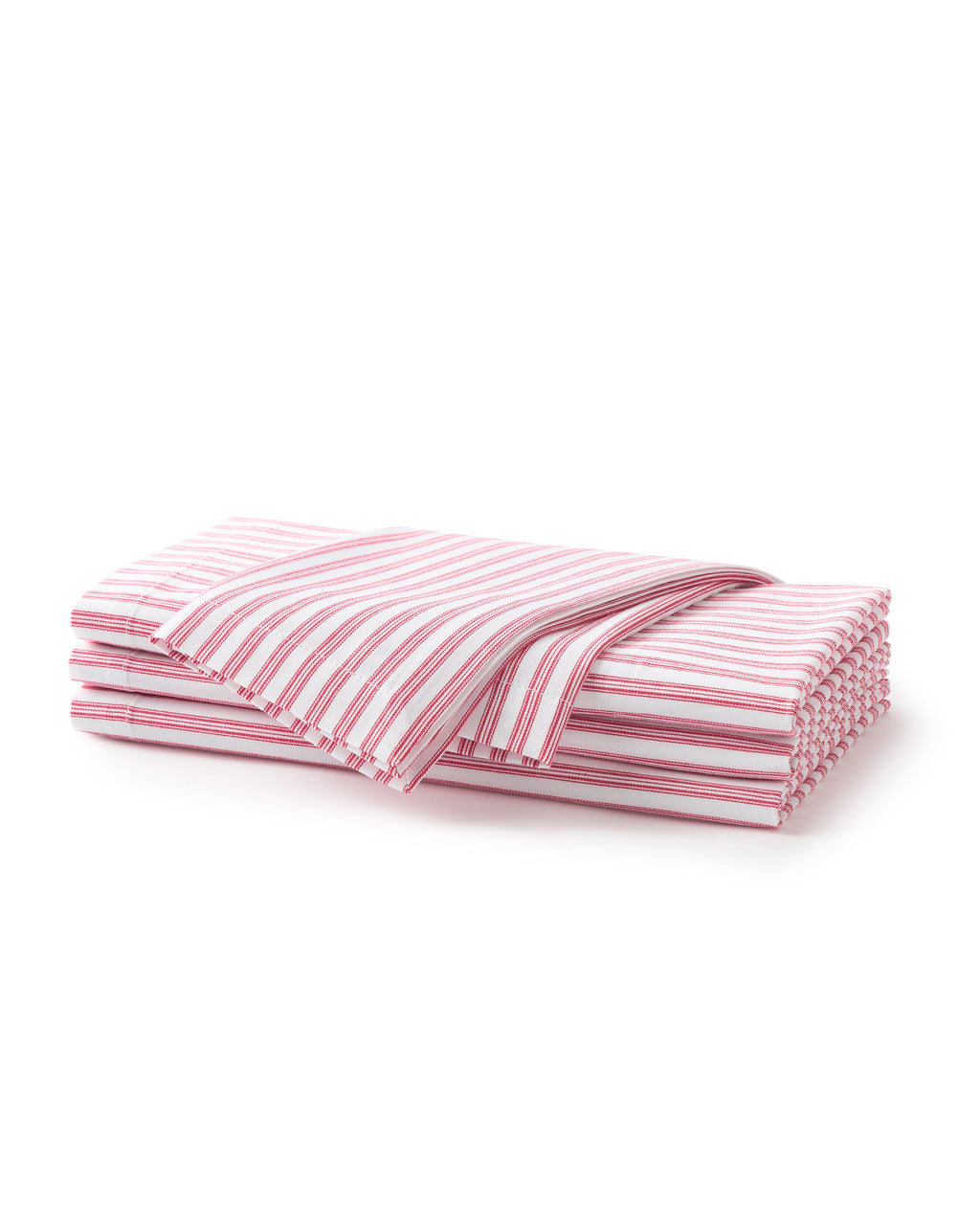 Signature Antique Red Ticking Table Linen