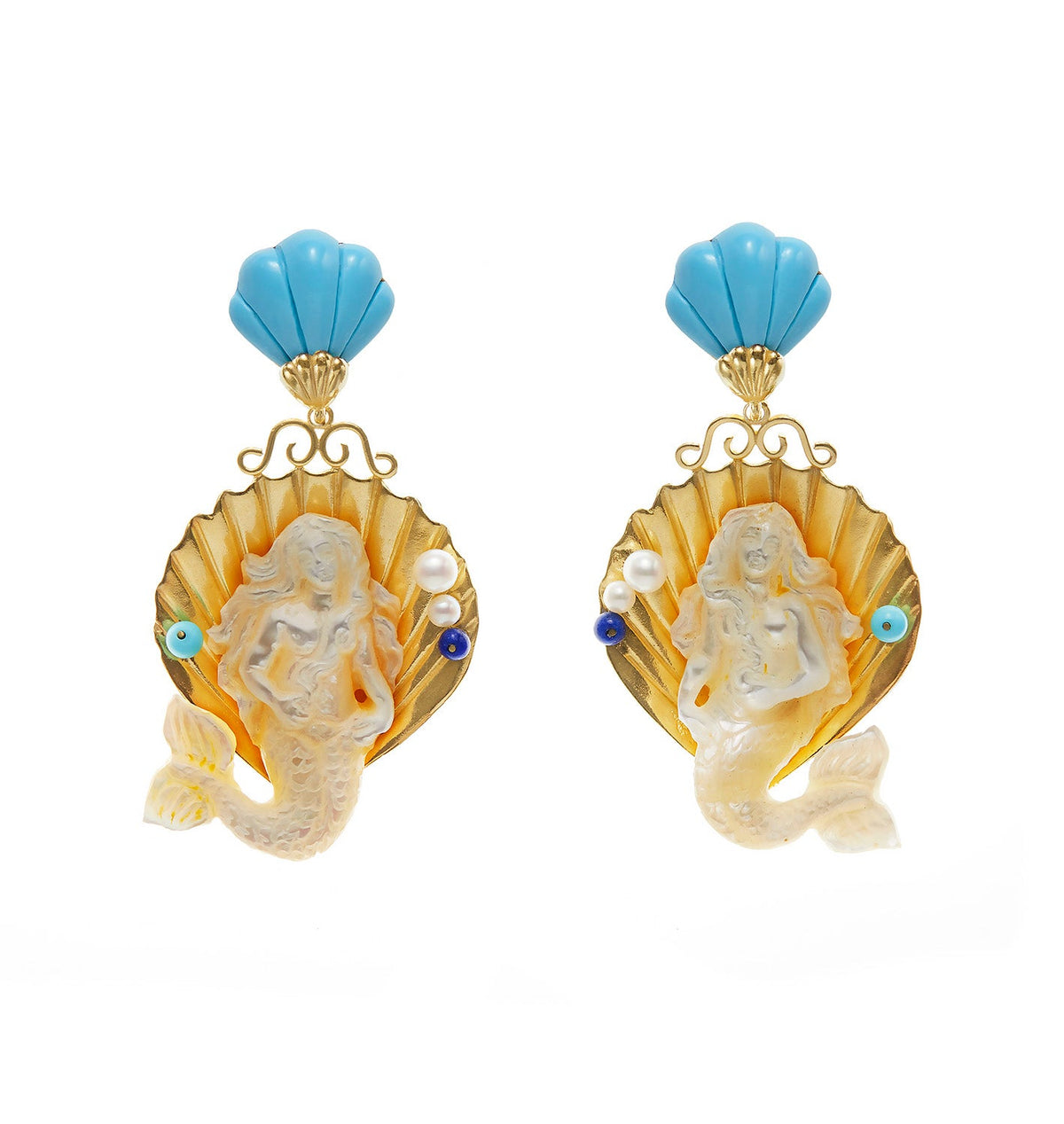 Mermaid Venus Earrings