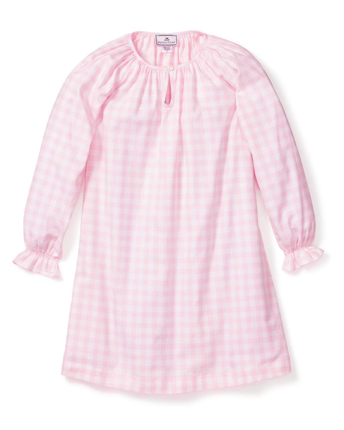 Pink Gingham Delphine Nightgown