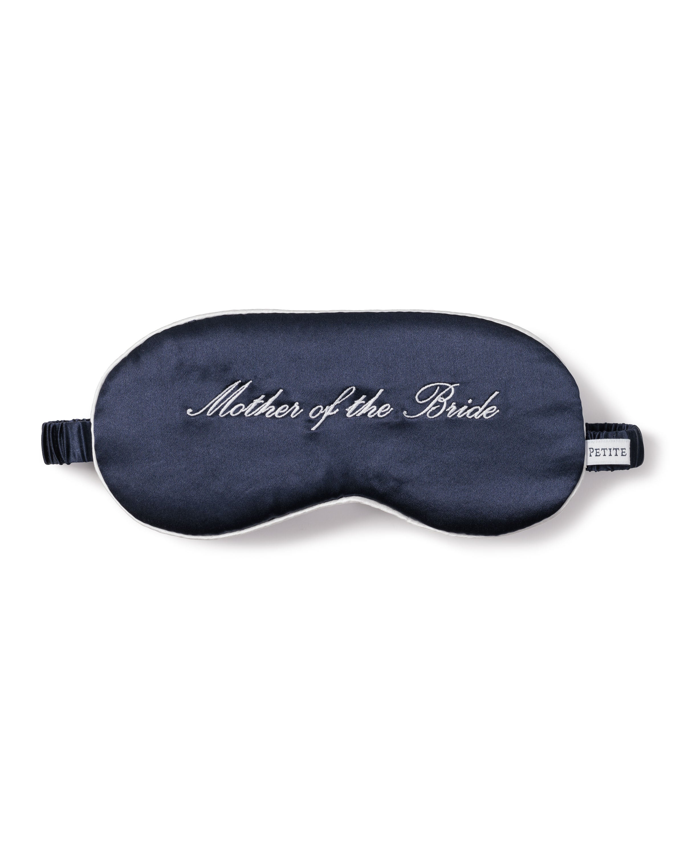 Navy Silk Mother of the Bride Sleep Mask