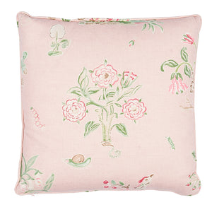 Magical Menagerie 20" Pillow in Blush