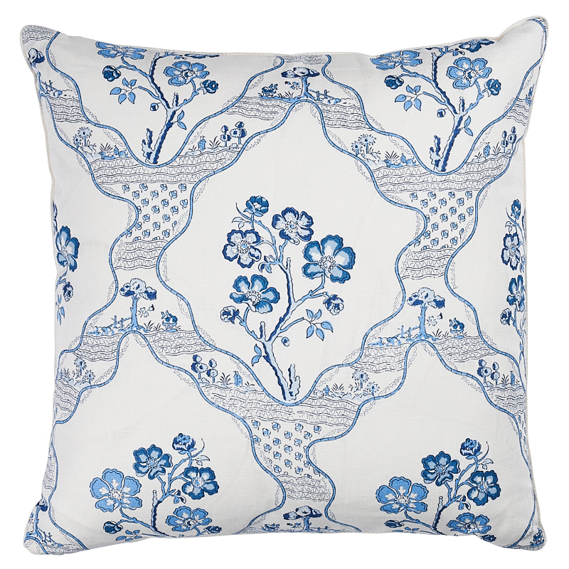 Marella 22" Pillow in Delft