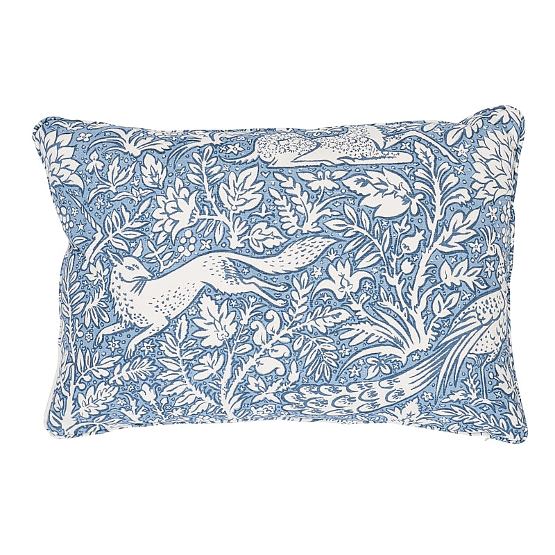 Khan's Park Pillow in Chambray