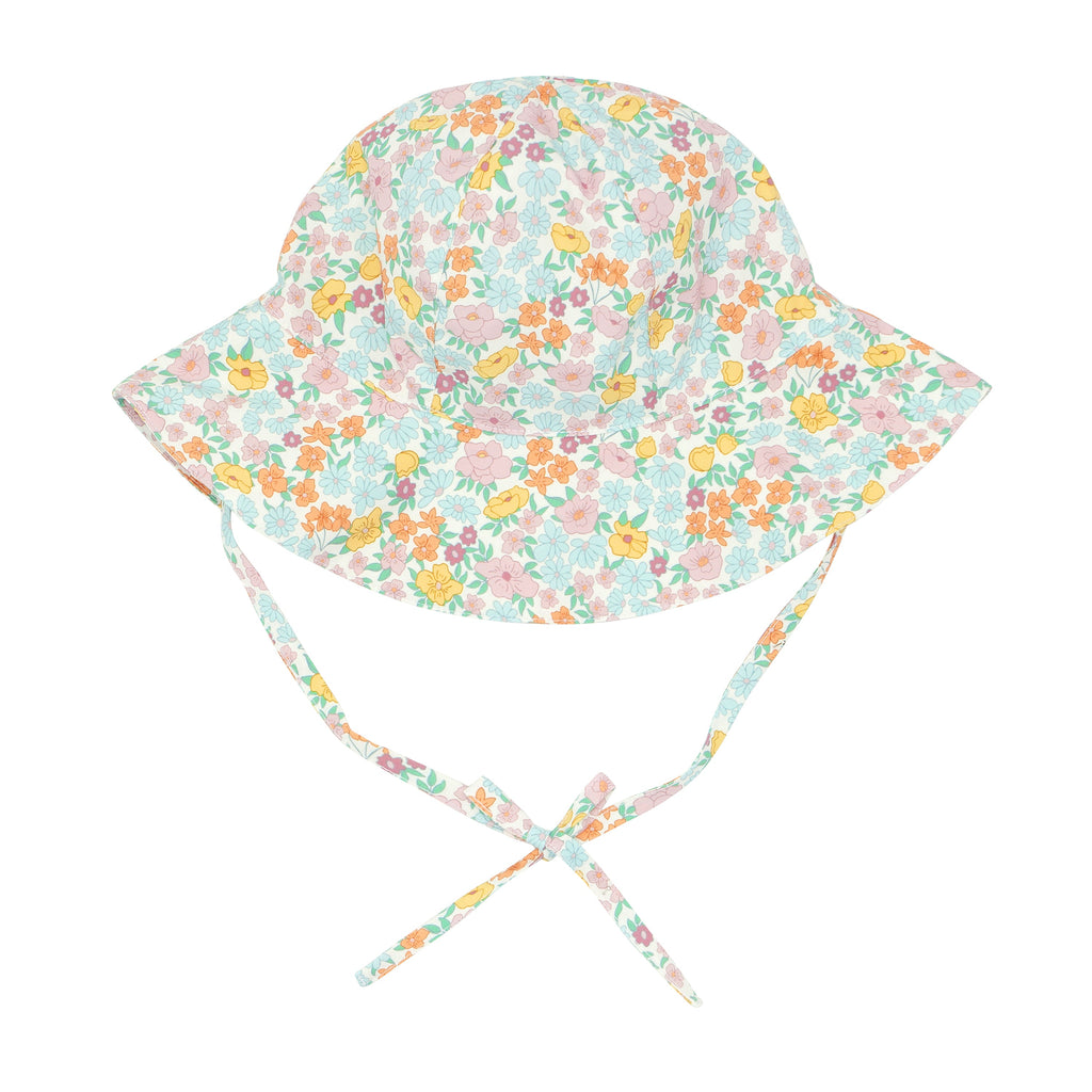 Baby Hawaiian Floral Sun Hat