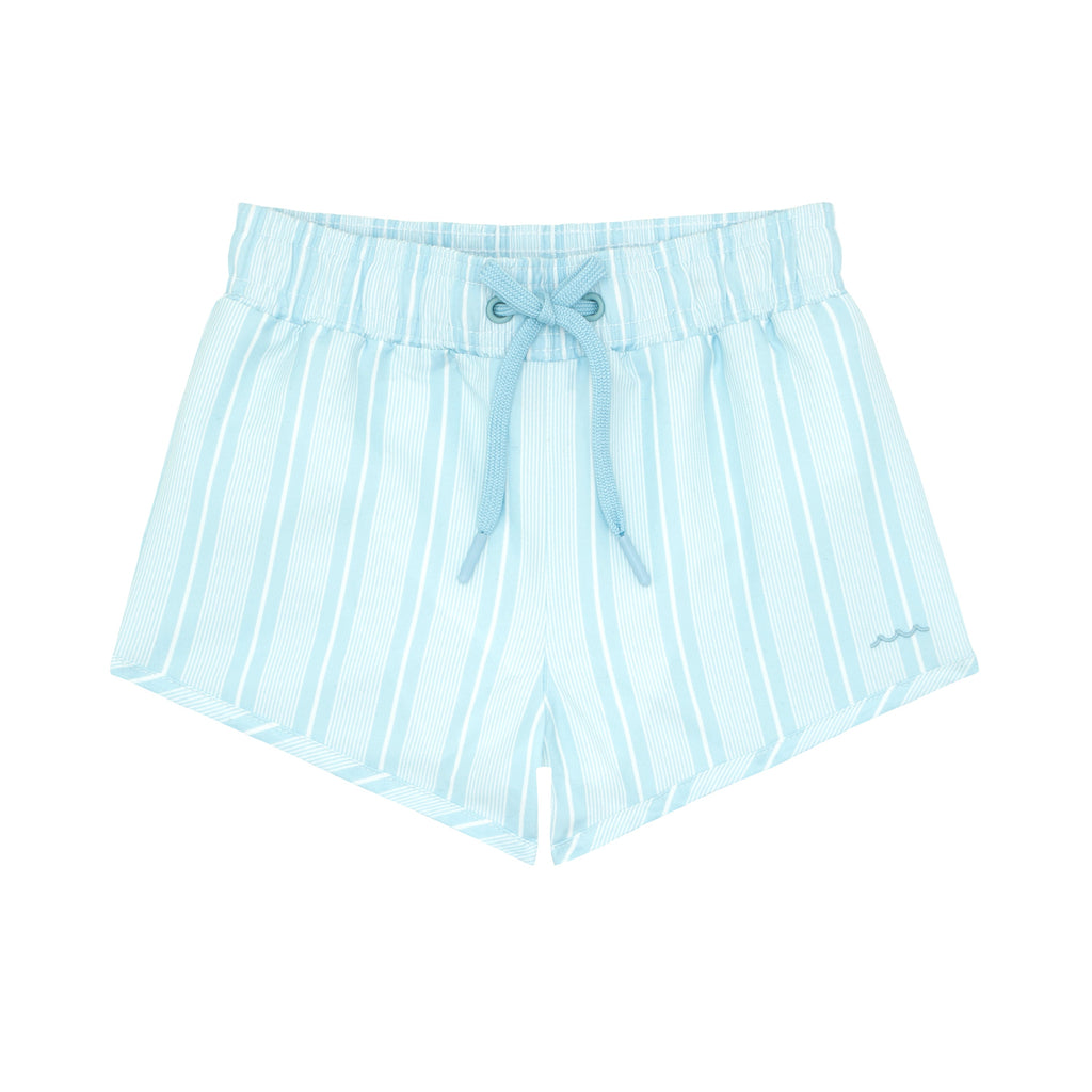 Boy Pacific Blue Stripe Boardie