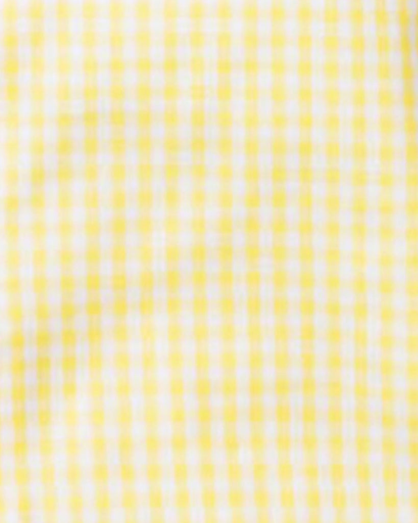 Yellow Gingham Pajamas