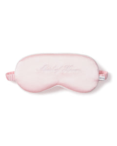 Pink Silk Maid of Honor Sleep Mask