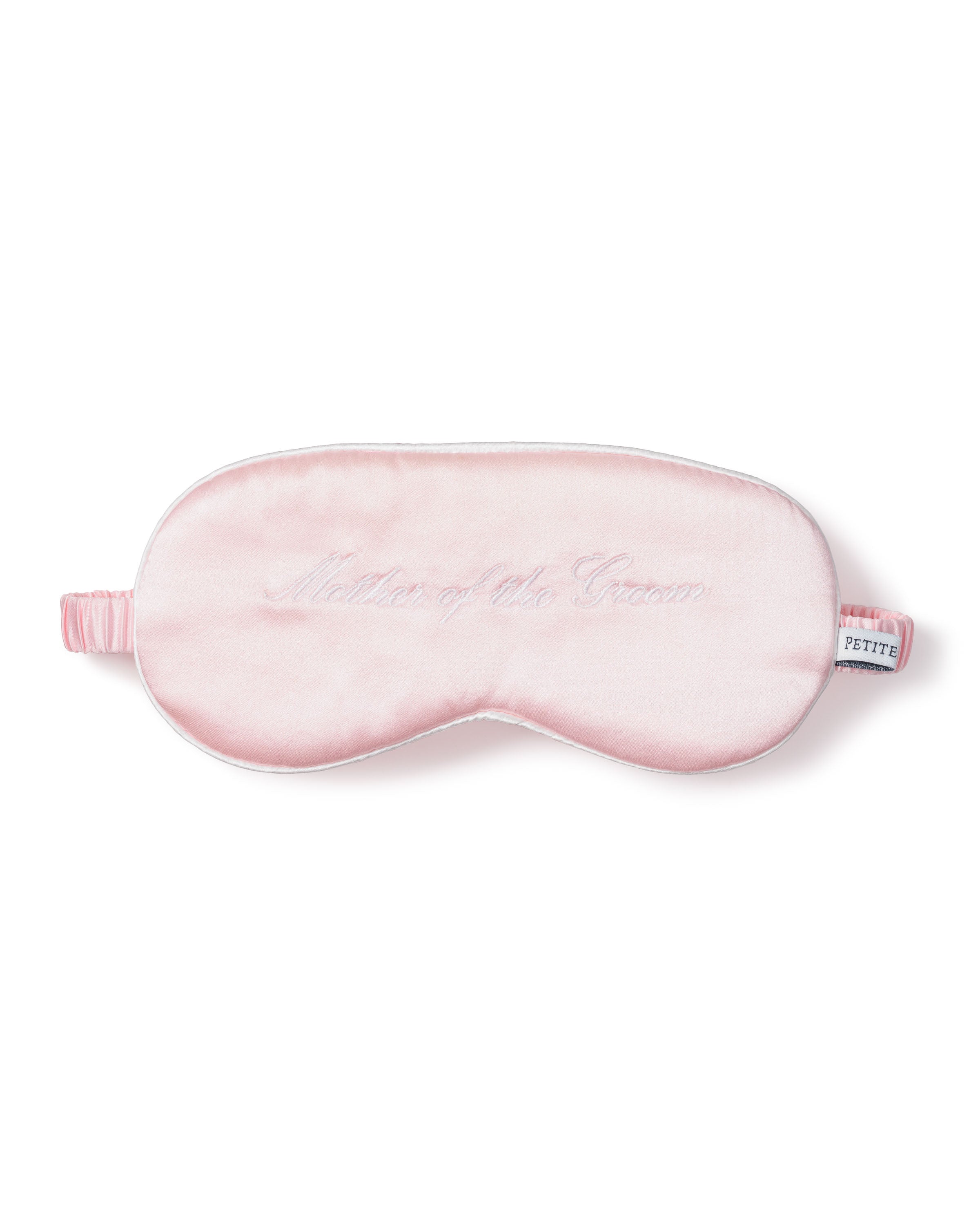 Pink Silk Mother of the Groom Sleep Mask